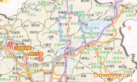 北京旅游地图全图 免费版0