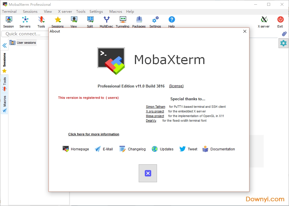 mobaxterm11专业修改版 v11.0 绿色版0