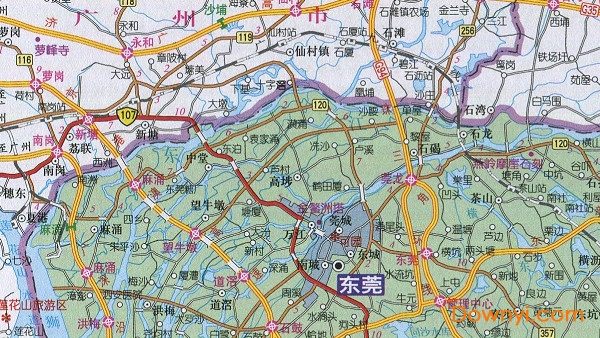 塘厦镇高清地图