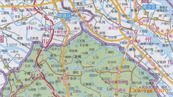 广东省中山市地图全图 截图0