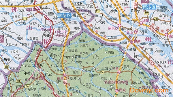 中山地图全图高清版