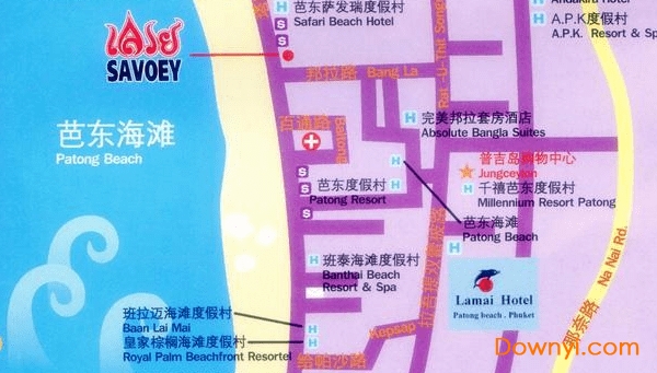 普吉岛地图高清中文版 截图1