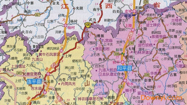 广东河源地图高清版 截图0