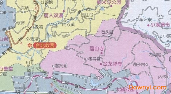 台北旅游景点地图高清版 0