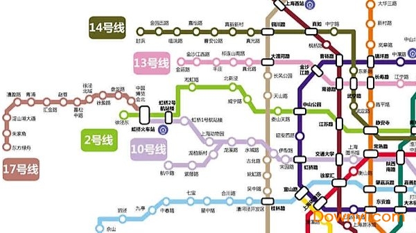 上海地铁规划图2020高清版