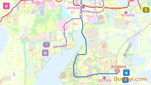 苏州地铁规划图2021版 高清版0