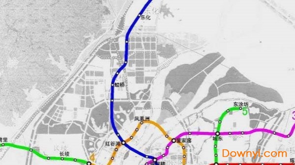 南昌地铁规划2021版 高清版0