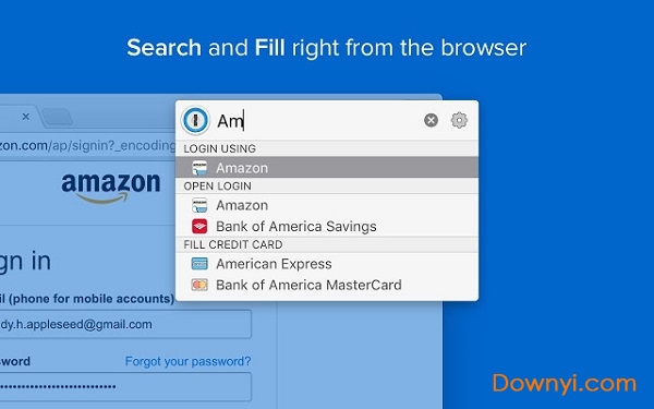 1password chrome(账号密码管理工具) 截图1