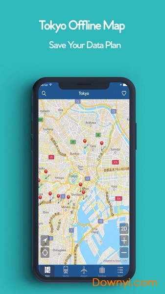 google东京离线地图app 截图3