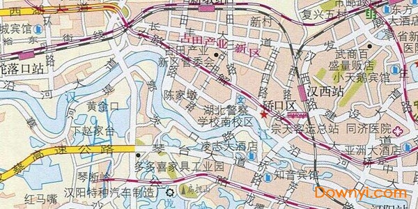 武汉地图全图 免费版2