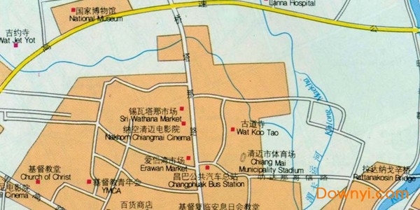清迈旅游地图中文版 免费版0
