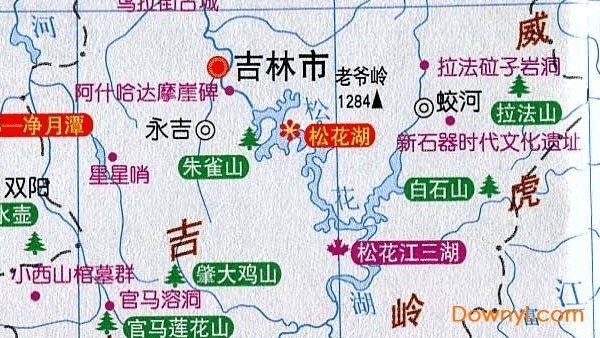 吉林城区旅游地图 免费版0
