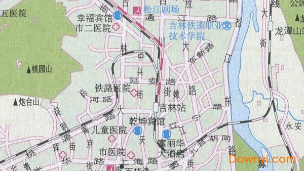 吉林城区旅游地图 截图1
