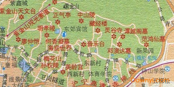 南京市地图高清版