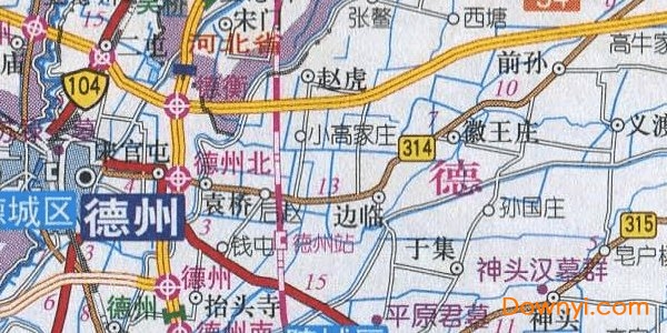 济南地图全图高清版 截图0