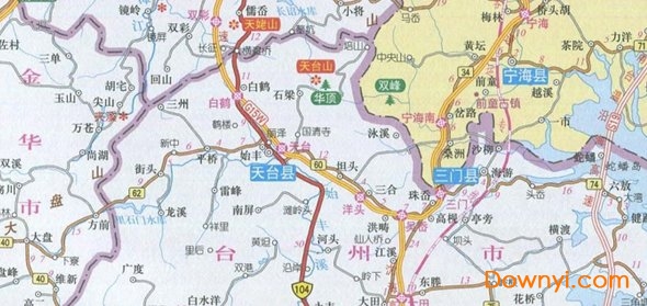 宁波旅游交通地图 截图0
