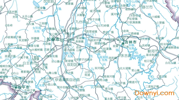 吉林地图公路交通高清版 截图0