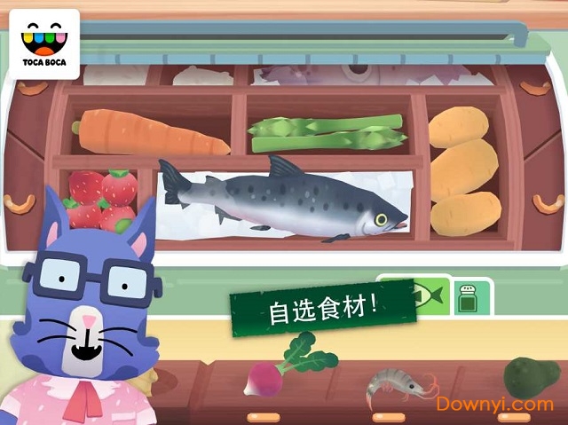 Toca Kitchen Sushi游戏 截图1