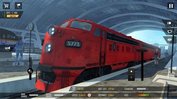 模拟火车2018无限金币修改版 v10.0 安卓版0