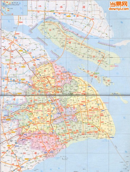 上海交通地图全图高清版 0