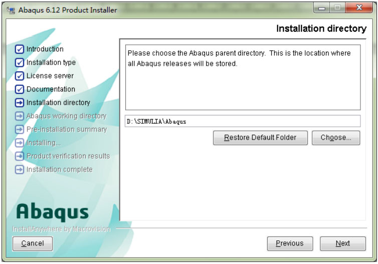 ABAQUS6.14安装教程