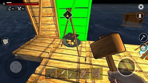 木筏海上生存游戏 截图1
