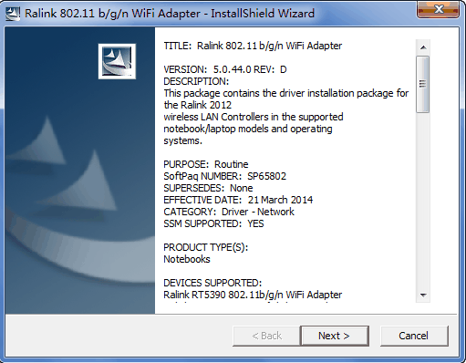 惠普cp45m02tx网卡驱动程序 v5.0 正式版0
