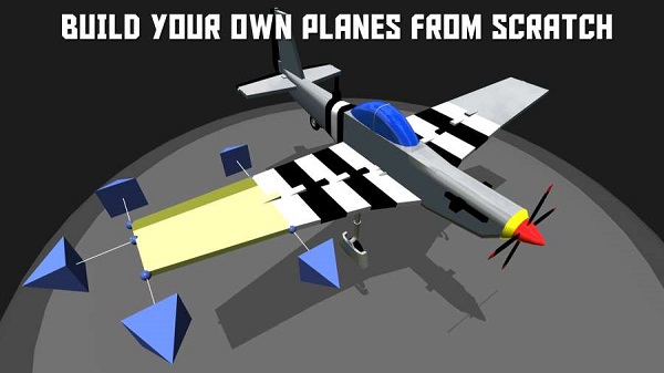 简单飞机游戏 截图0
