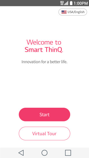 smart thinq app 截图0