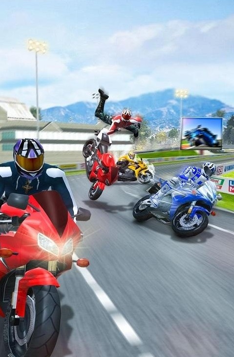 拇指摩托赛车无限金币版(thumb moto race) v1.0 安卓版2