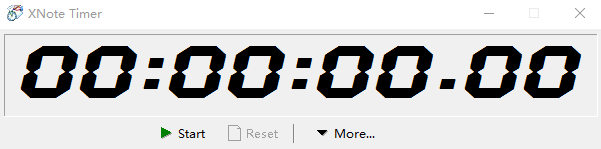 xnote timer(倒计时软件) v1.10 绿色版0