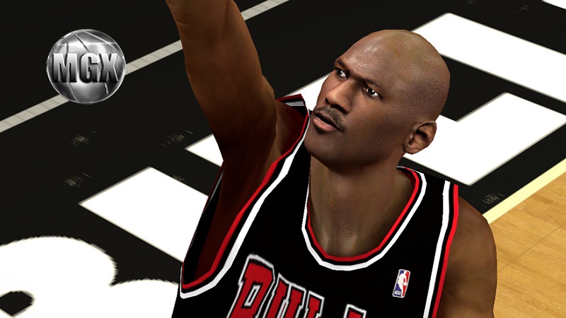 nba2k14迈克尔乔丹面补 绿色版1