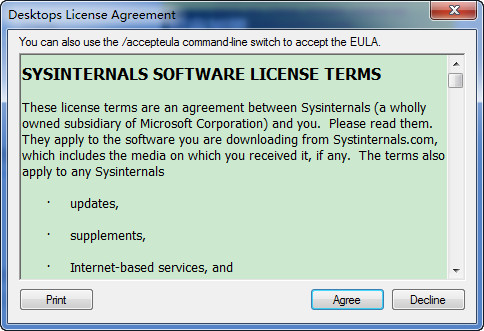 多桌面软件(sysinternals desktops) 截图0