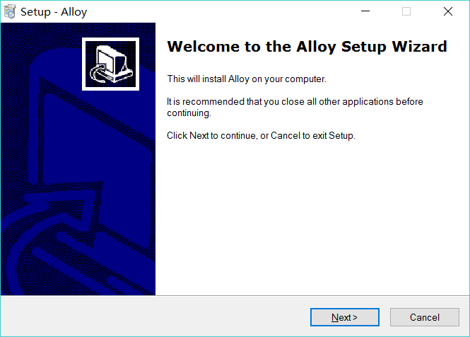 alloy exe文件编译工具 截图0