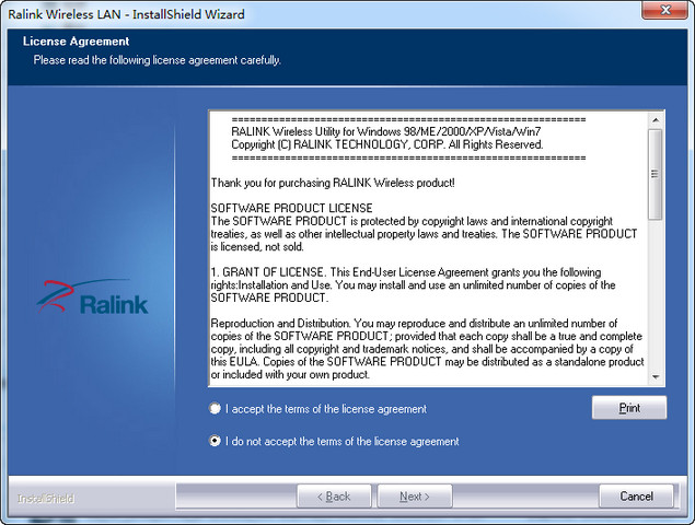 ralink 802.11n无线网卡驱动 安装版1