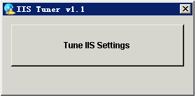 iis tuner(iis7性能调整) v1.1 免费版0