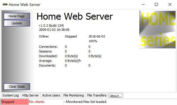 home web server网络服务器 v1.5.2.124 安装版0