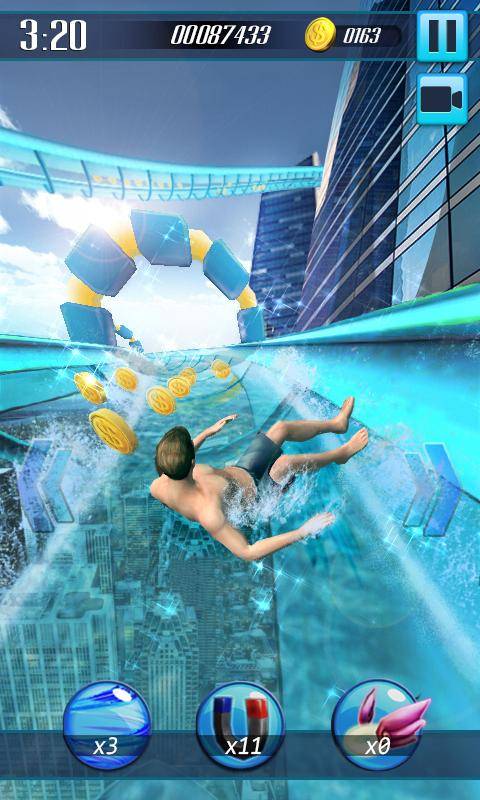 3d水滑梯游戏(water side 3d) 截图0