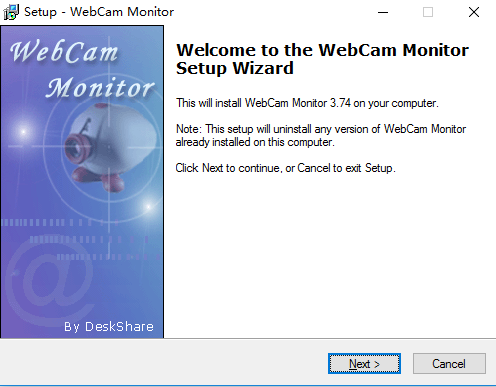 webcam monitor(远程监控软件) v3.74 免费版0