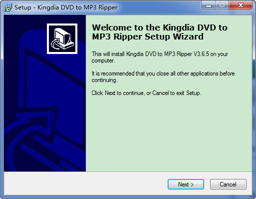 kingdia dvd to mp3 ripper免费版 v3.6 官方版0