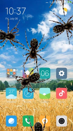 蜘蛛在手机爬行app 截图3