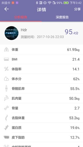 东方韵体脂秤app v2.0.7 安卓版2