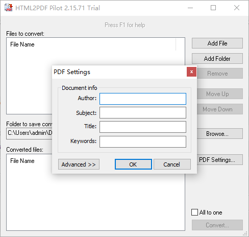 html2pdf pilot免费版 v2.15.71 安装版0
