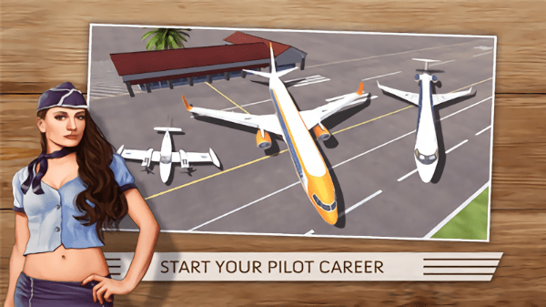 起飞飞机模拟游戏 截图2
