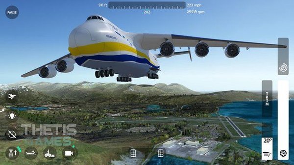 飞行模拟2018汉化版 v1.0.2 安卓版0
