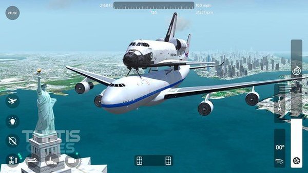 飞行模拟2018修改版(flywings 2018) v1.2.6 安卓中文版2