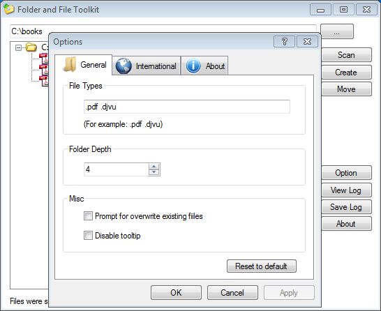 文件整理工具(folderandfiletoolkit) 截图1