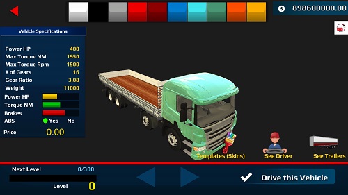世界卡车模拟无限金币版(World Truck Driving Simulator) v1.021 安卓中文版2