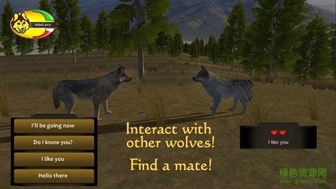 野狼谜踪手机版(wolfquest) 截图2