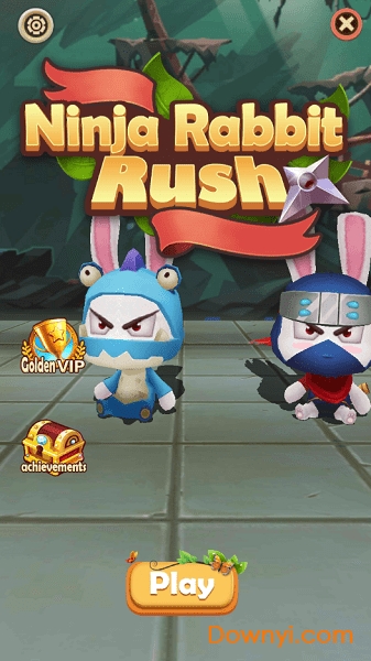 忍者兔逃亡游戏 截图3